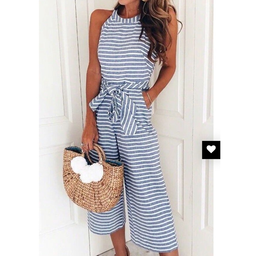 Jumpsuit linen (like) material